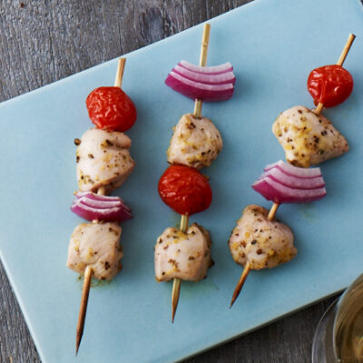 greek chicken kebabs