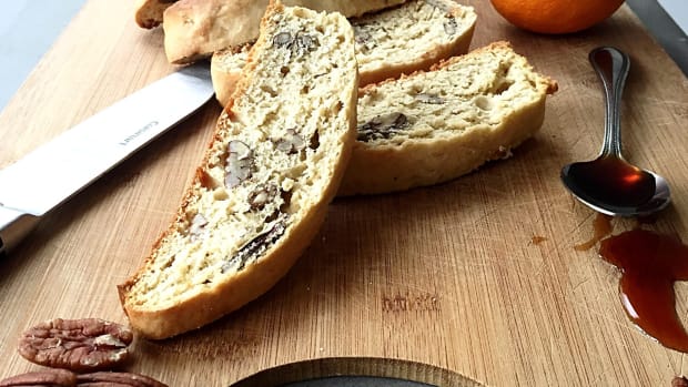 Pecan and Silan Biscotti