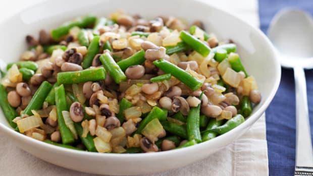 Black Eyed Peas and Green Beans