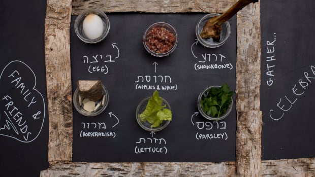 Passover DIY seder plate