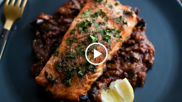 Parsley Crusted Salmon Recipe Video