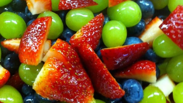fruit salad honey-lime dressing