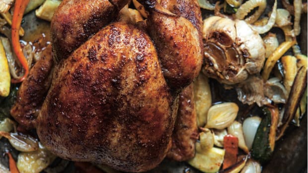 Red Roasted Whole Chicken