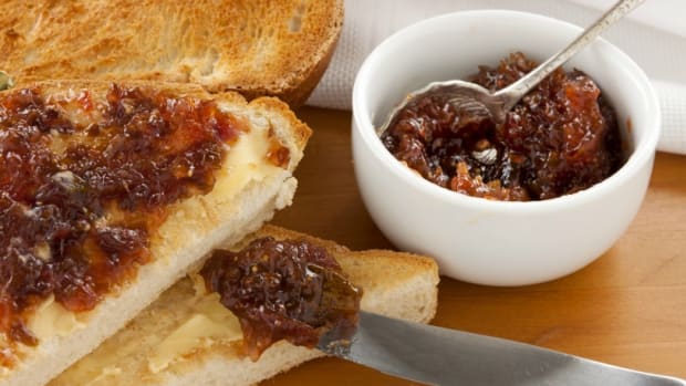 Fig Jam and Goat Cheese Grilled Sandwich