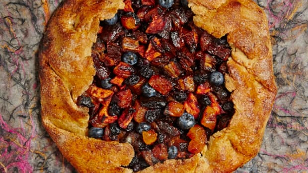 Fresh and Dried Fruit Gallette