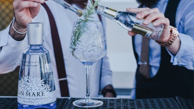 Gin Mare and Tonic with Rosemary