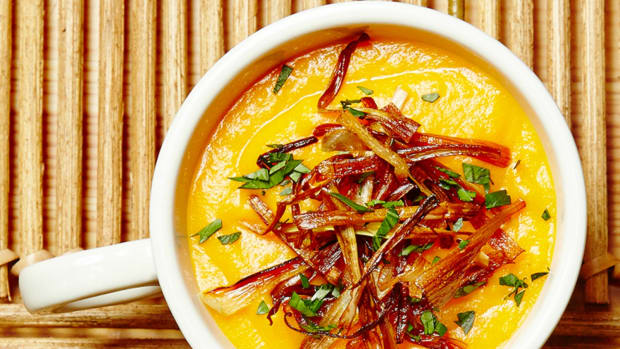 gingered carrot soup