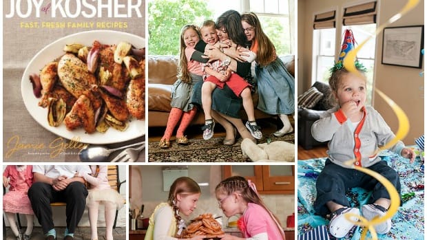 joy of kosher cookbook collage