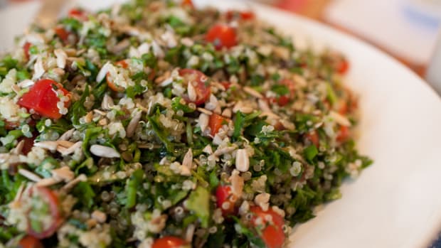 Protein Packed Salad - Quinoa Tabbouleh