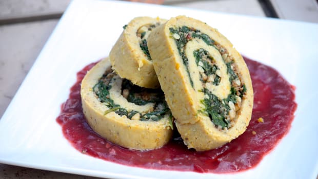 Chickpea Roulade
