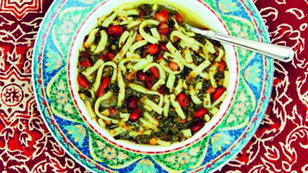 Persian Bean & Noodle Soup