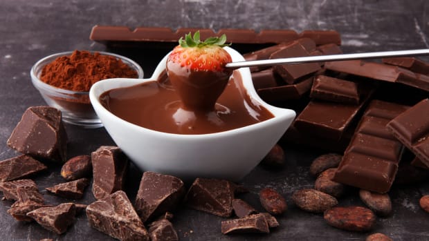 Healthy Chocolate Fondue