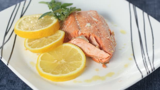 olive oil poached salmon 647