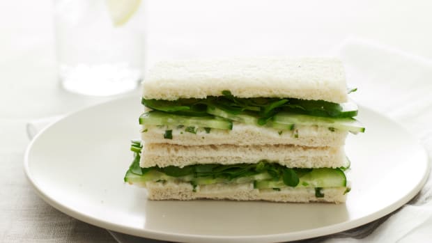 non dairy cucumber tea sandwiches