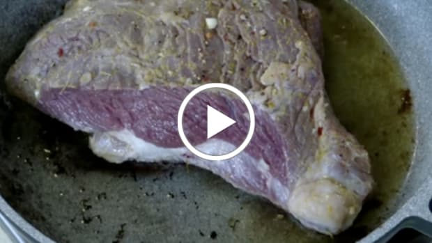 how to sear a brisket video
