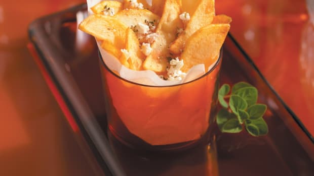 greek fries with idaho potatoes