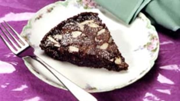 Chocolate Almond Pudding Cake