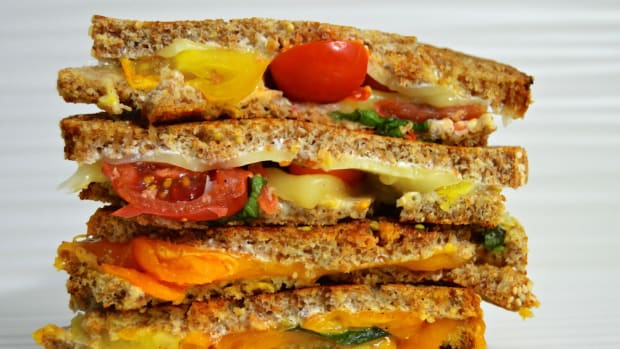Vegetable Grilled Cheese