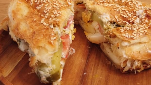 The Ultimate Boureka Sandwich