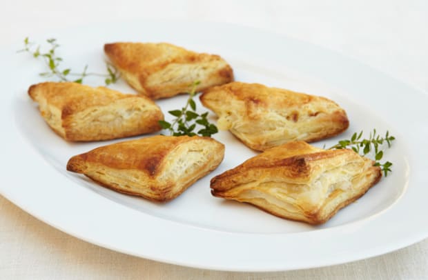 Potato and Goat Cheese Triangles
