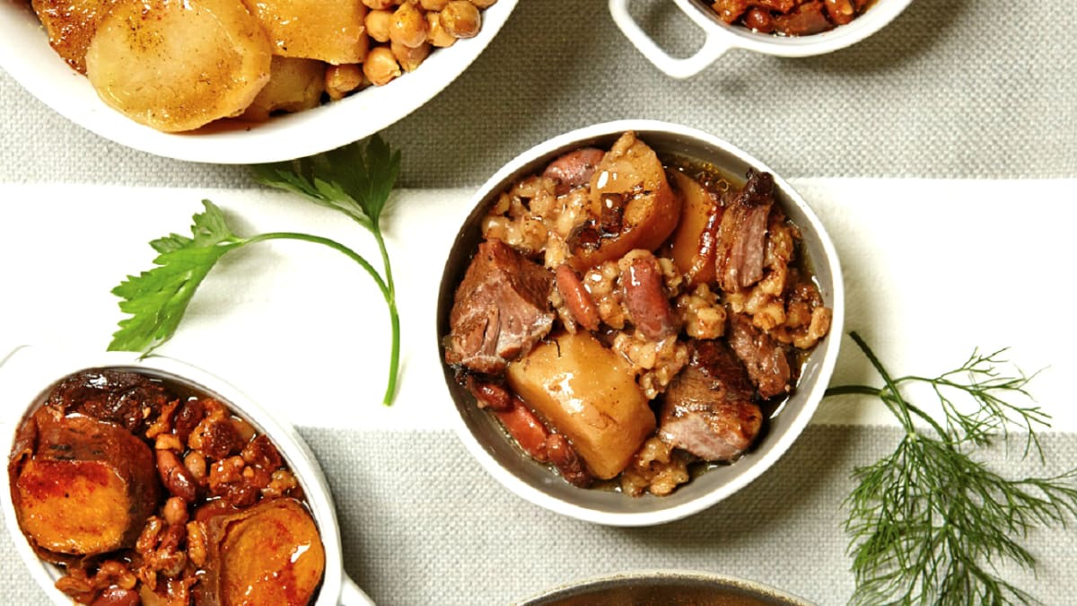 Vegetarian Cholent - Kosher Meal Plans