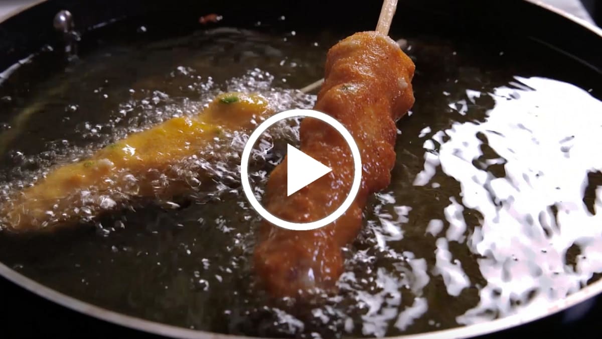 Crispy Corn Dogs