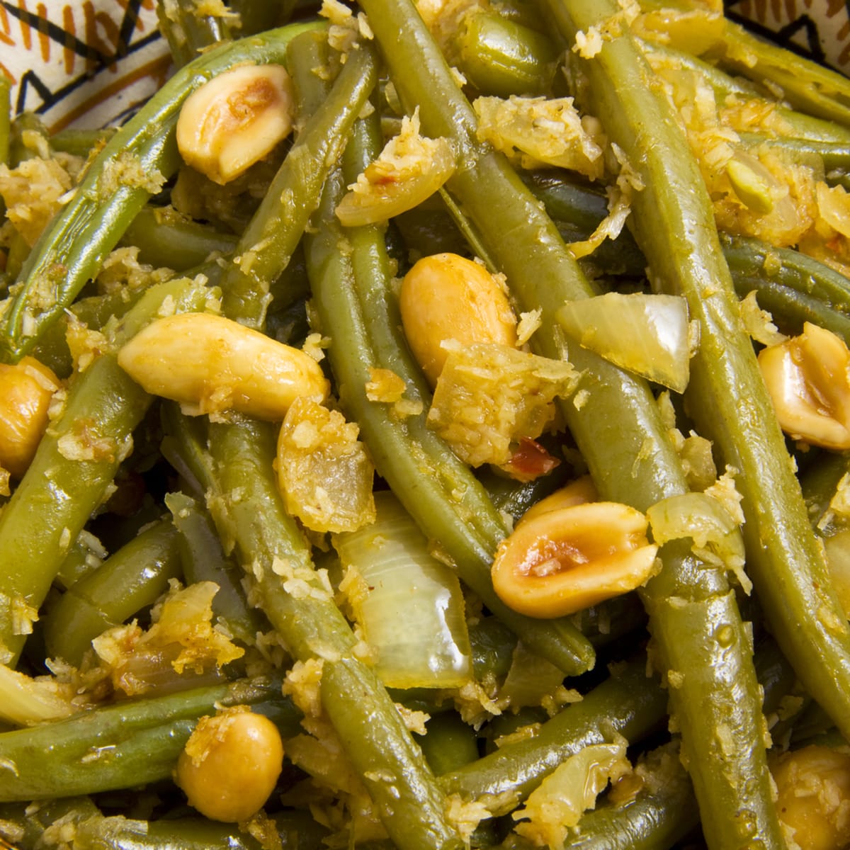 Green Beans With Peanuts image