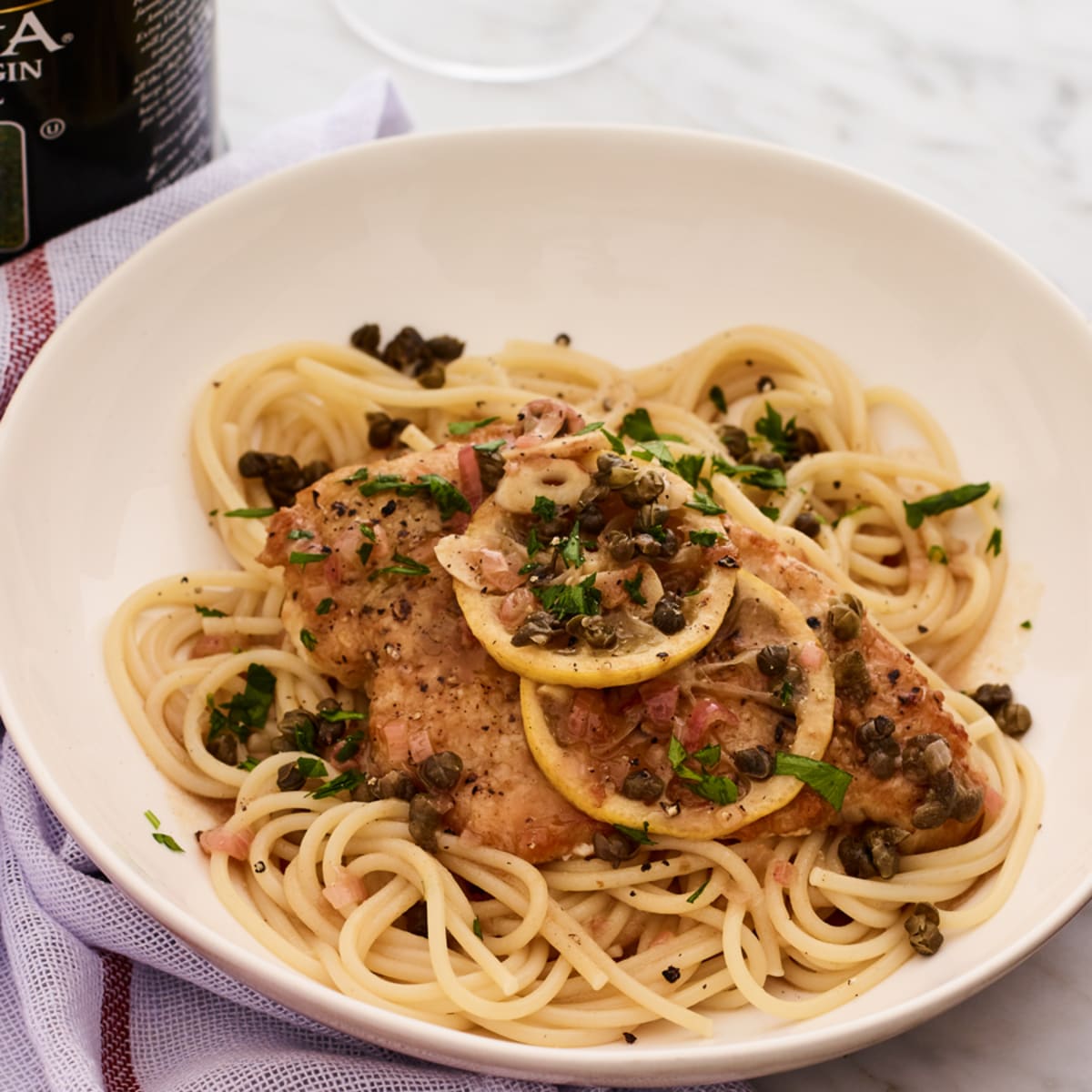 Chicken Piccata with Fried Capers image