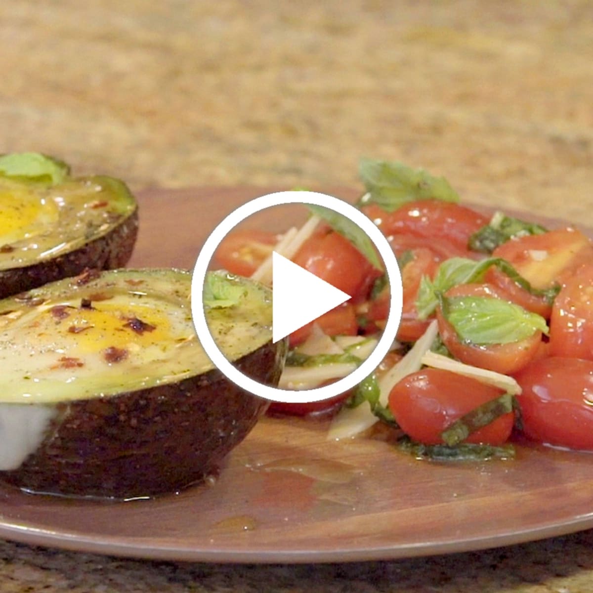 Baked Eggs in Avocado Boats image