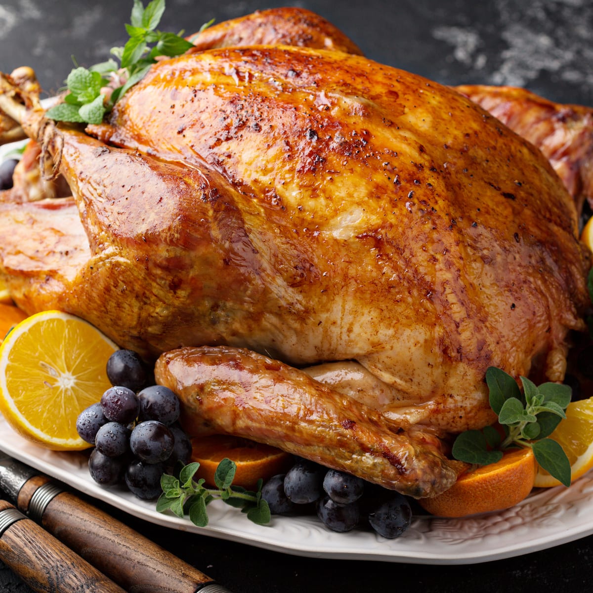 Herb Roasted Turkey - Dinner at the Zoo