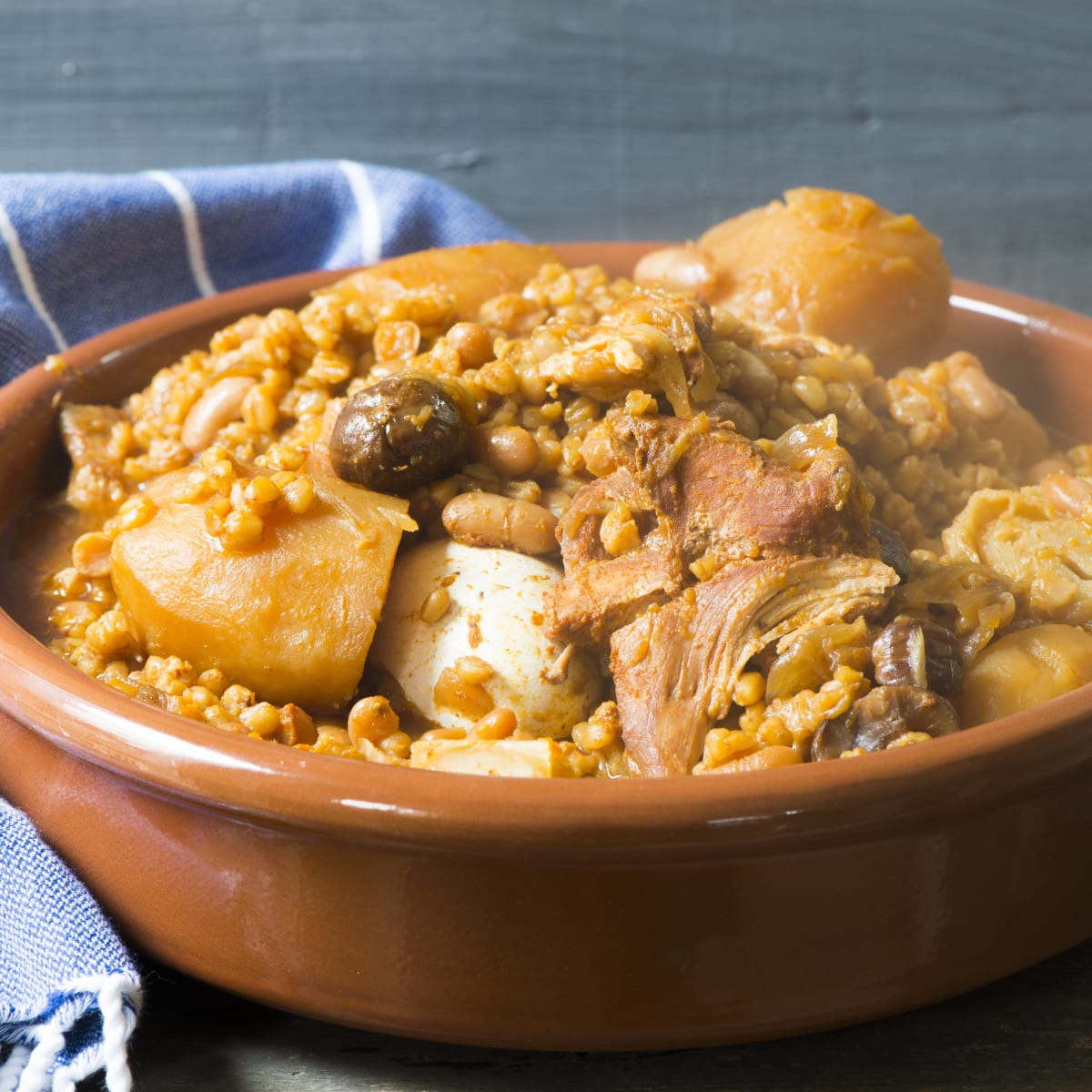 Vegetarian Cholent - Kosher Meal Plans