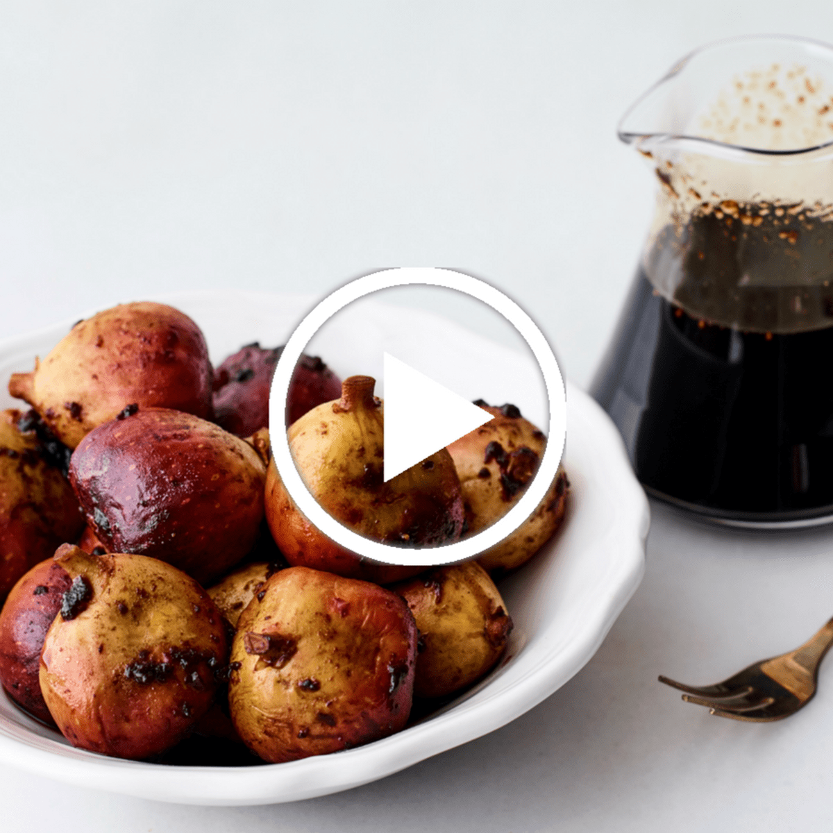 Balsamic Fig Vinegar and Balsamic Figs image