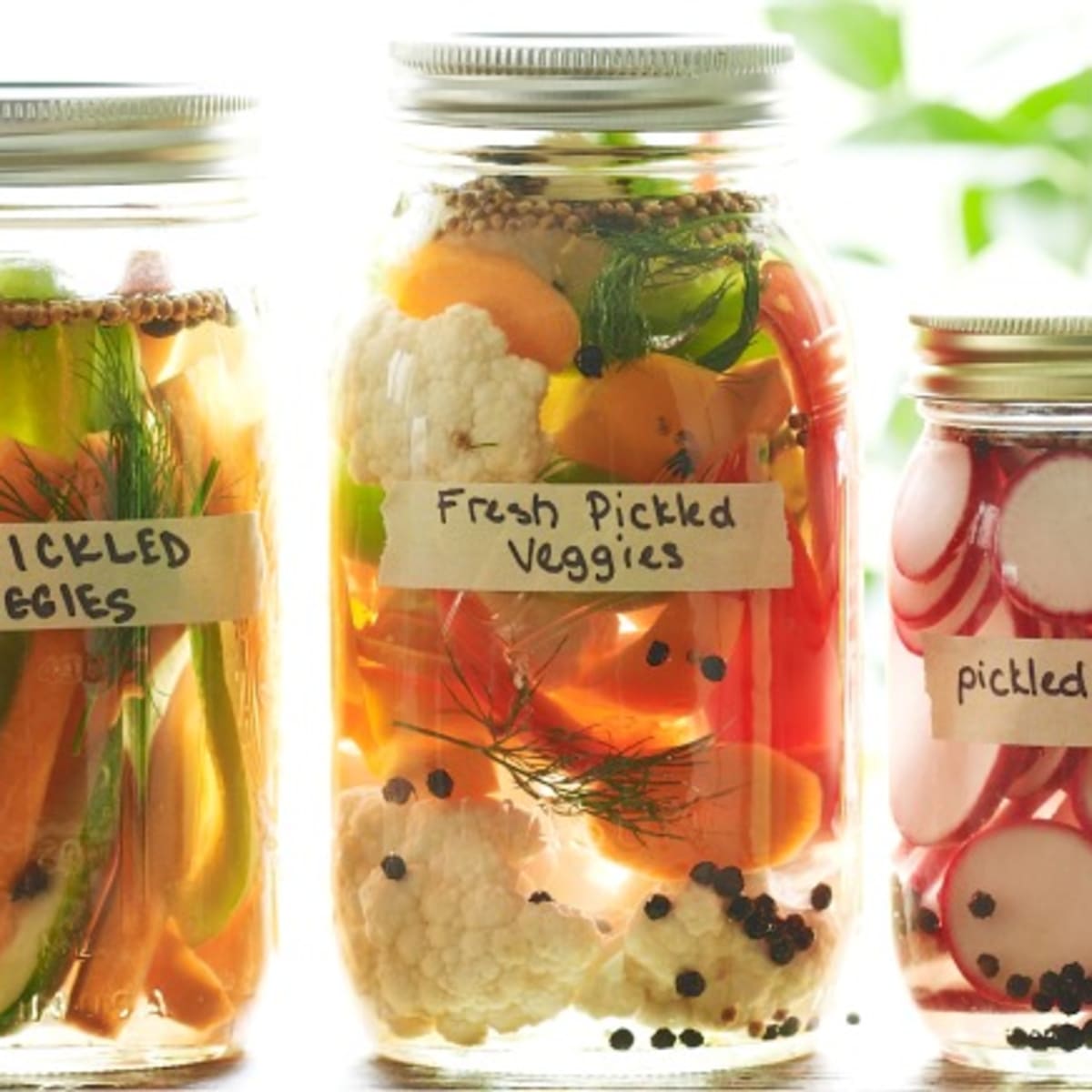 what vegetables can be pickled together