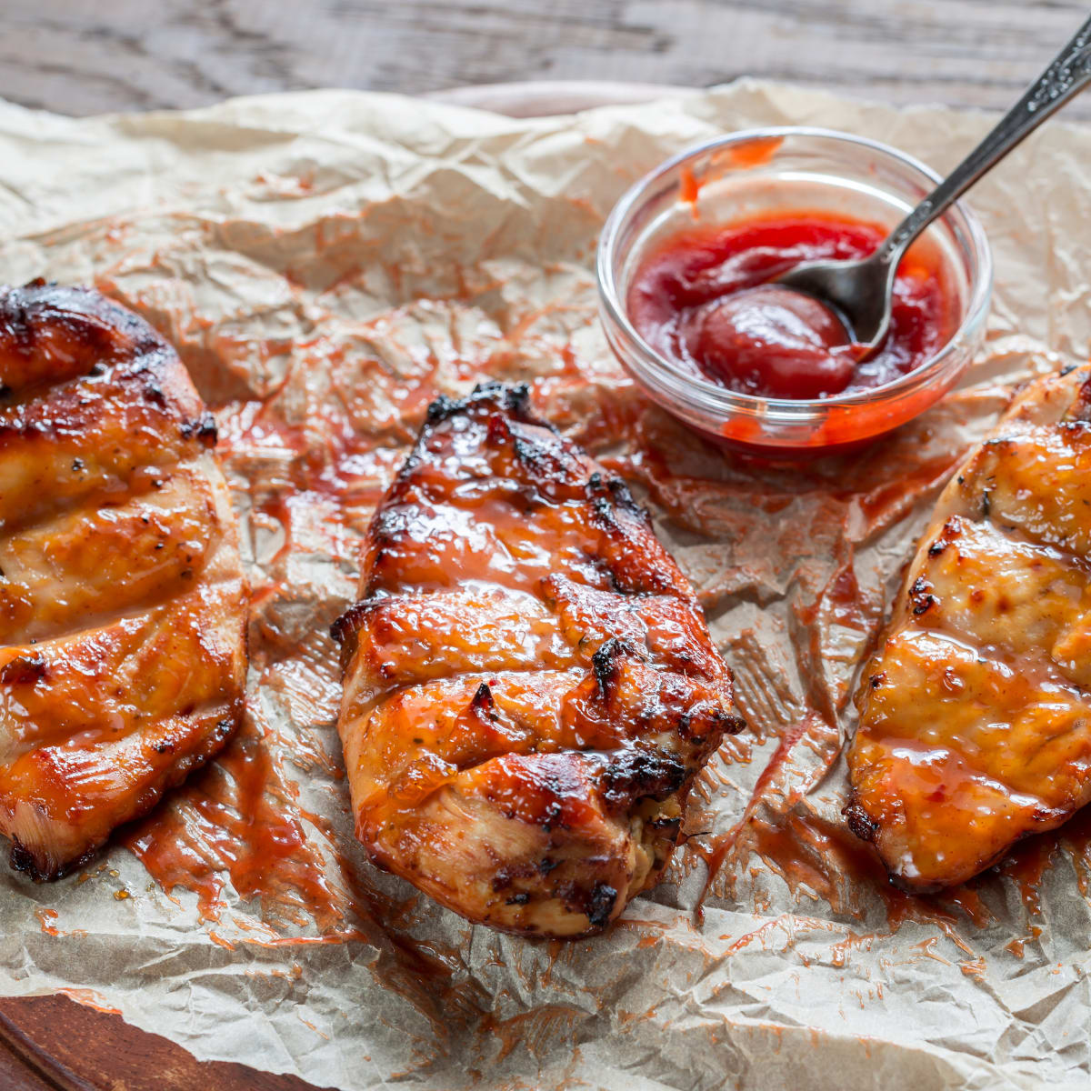 Peach sales bbq chicken