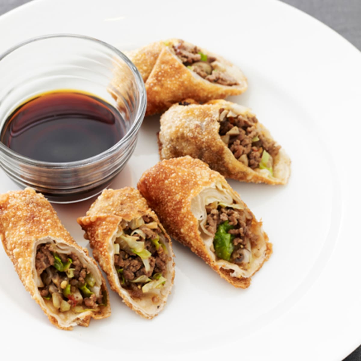 beef egg rolls no cabbage