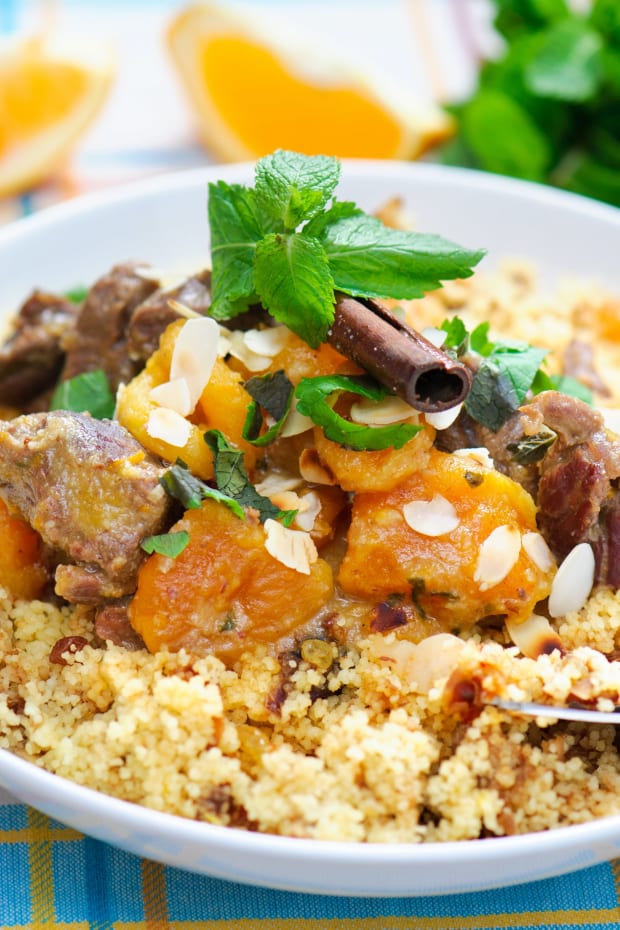 Spiced Couscous with Almonds