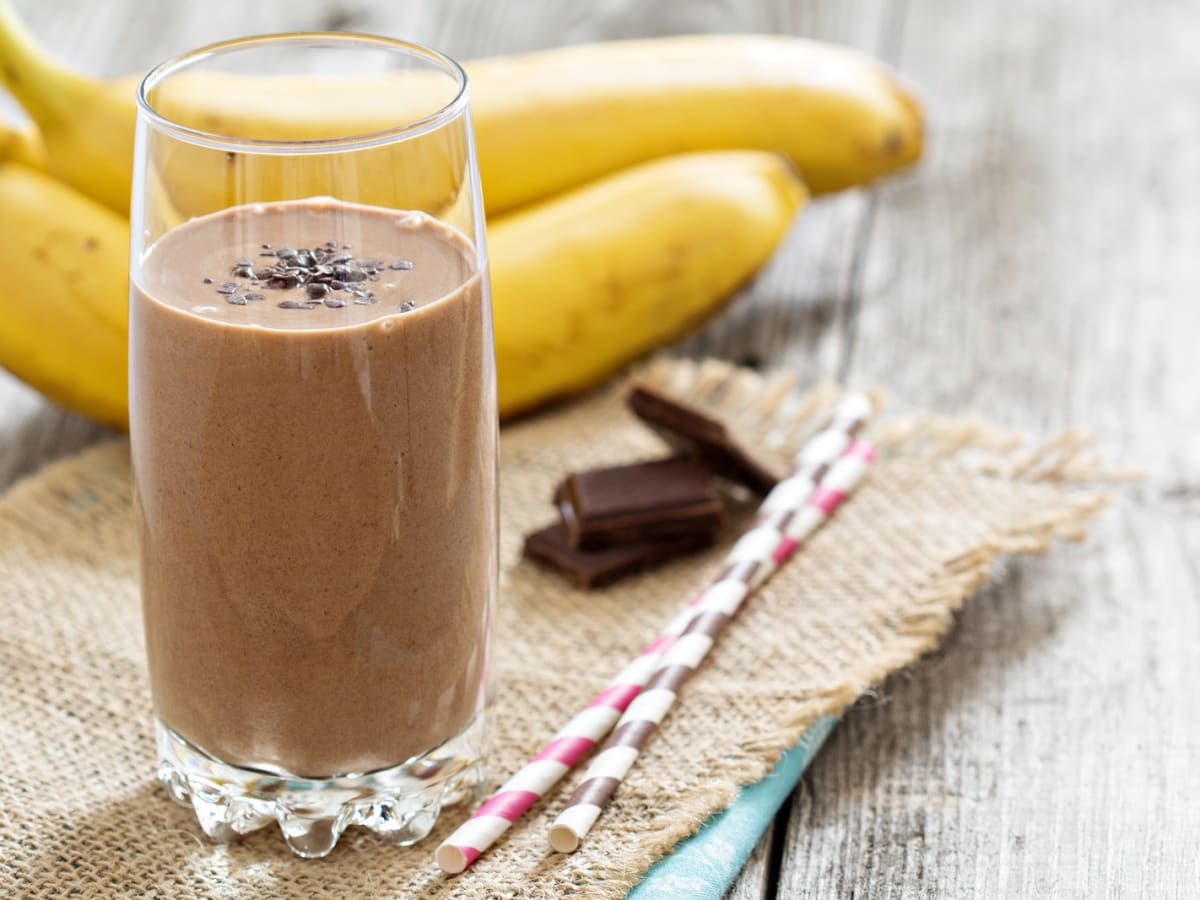 Chocolate Banana Smoothie - Jamie Geller