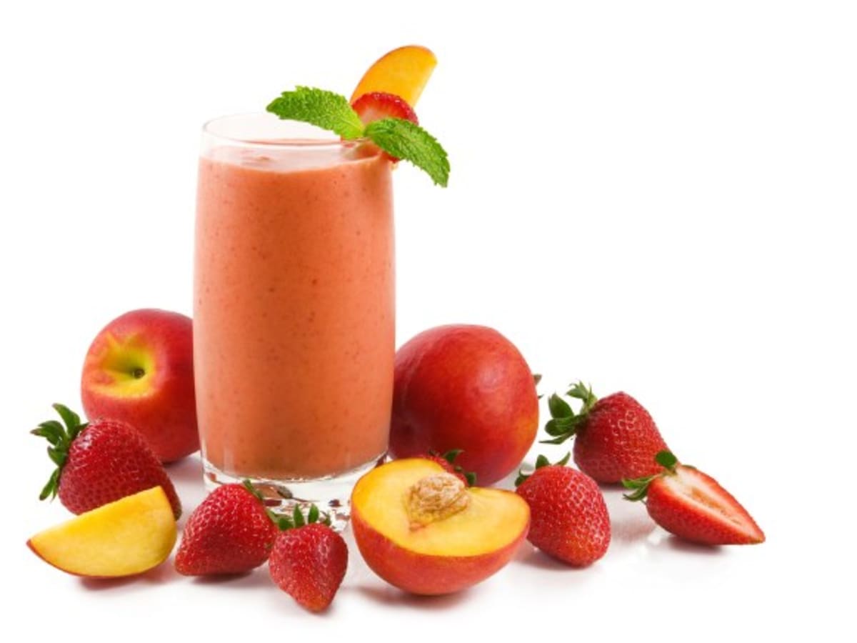 Strawberry Peach Daiquiri - Jamie Geller