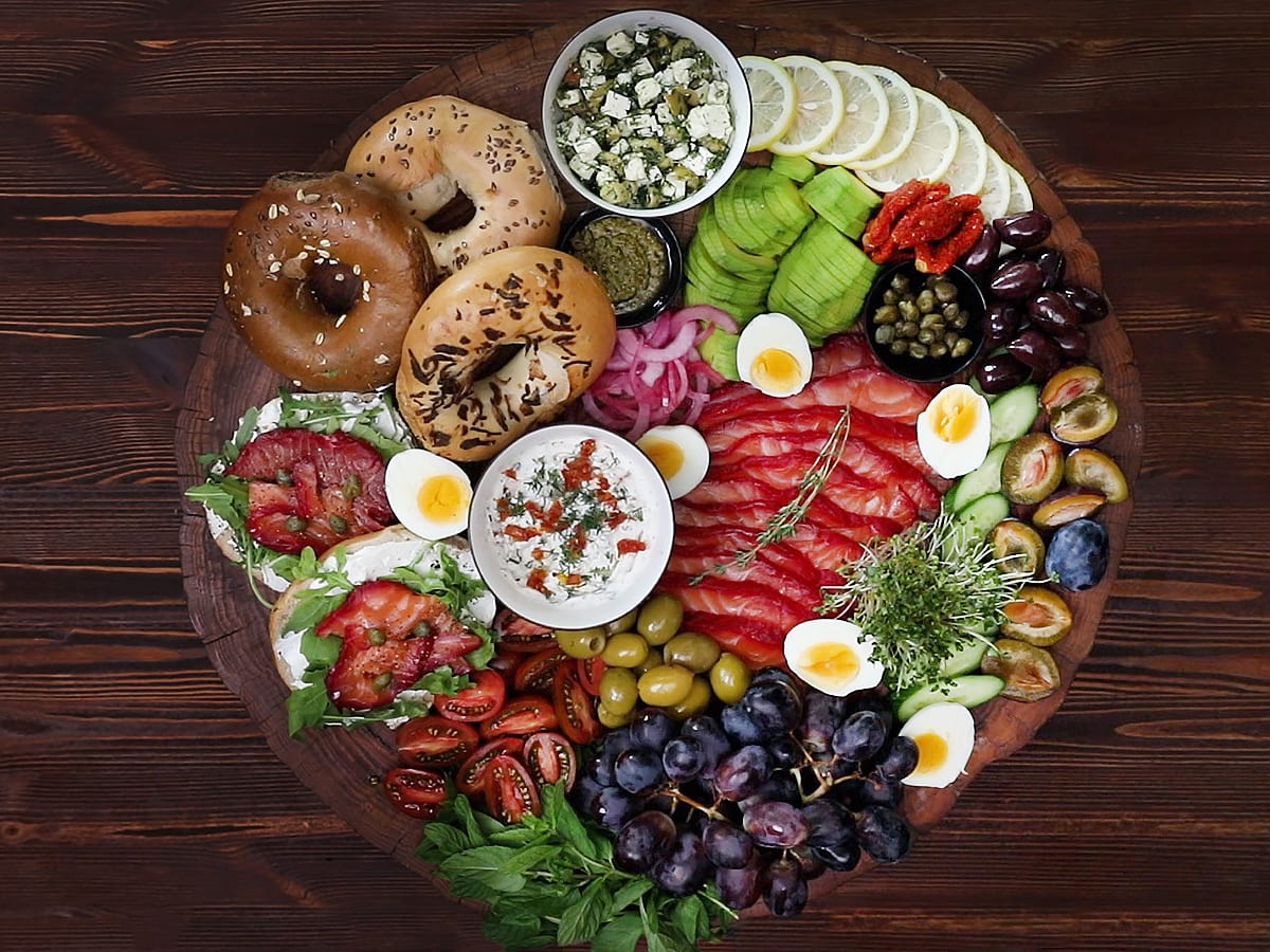 Fresh Bagel Tray