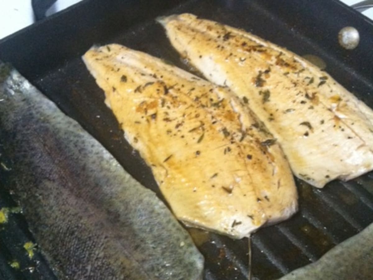 Pan fried rainbow trout recipe new arrivals