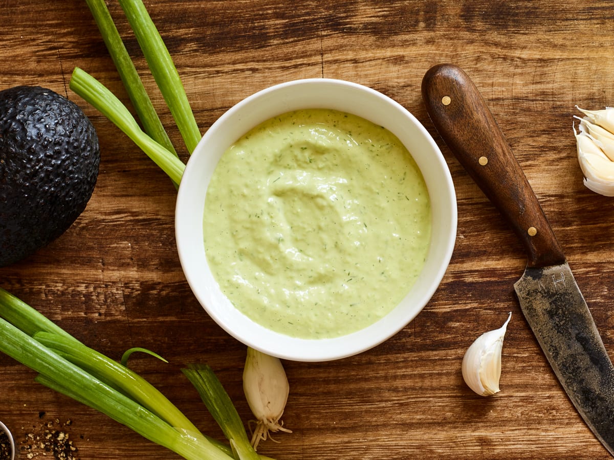 Jamie's green shop goddess dressing