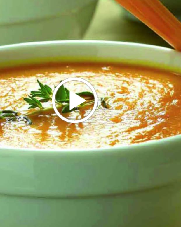 Creamy Butternut Squash Soup - Jamie Geller