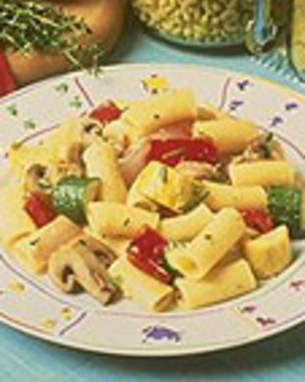 Pasta with Roasted Vegetables