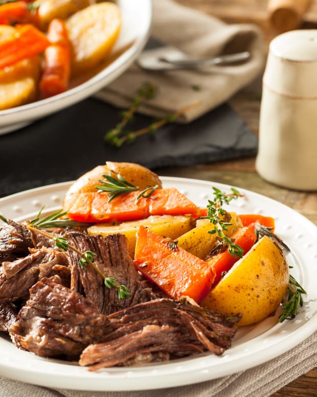 Autumn Pot Roast With Root Vegetables