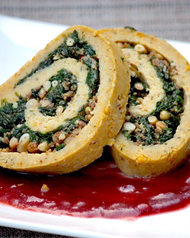 Chickpea Roulade