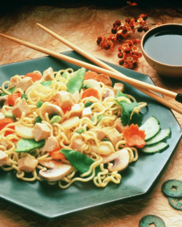 Oriental Turkey Noodle Salad