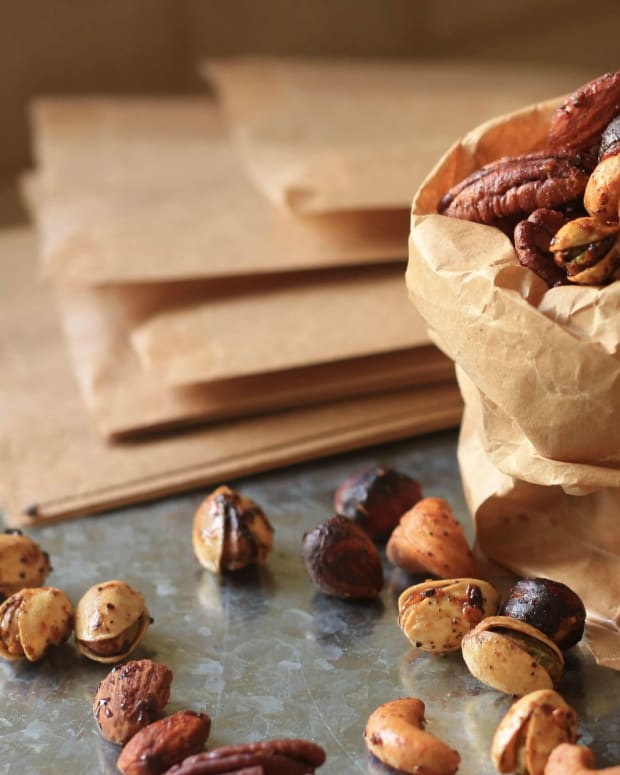 Chai Masala Roasted Nuts wide
