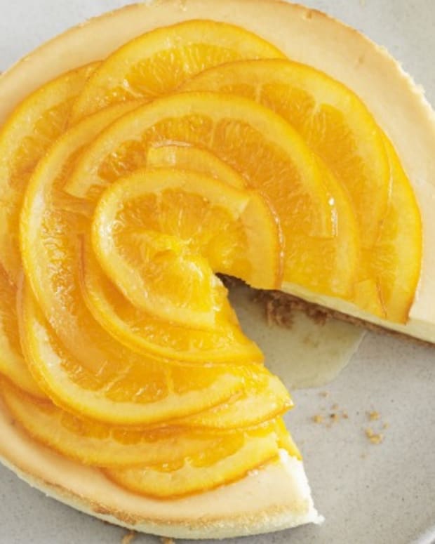 Candied Orange Cheesecake
