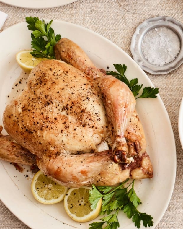 4-Ingredient Roasted Chicken