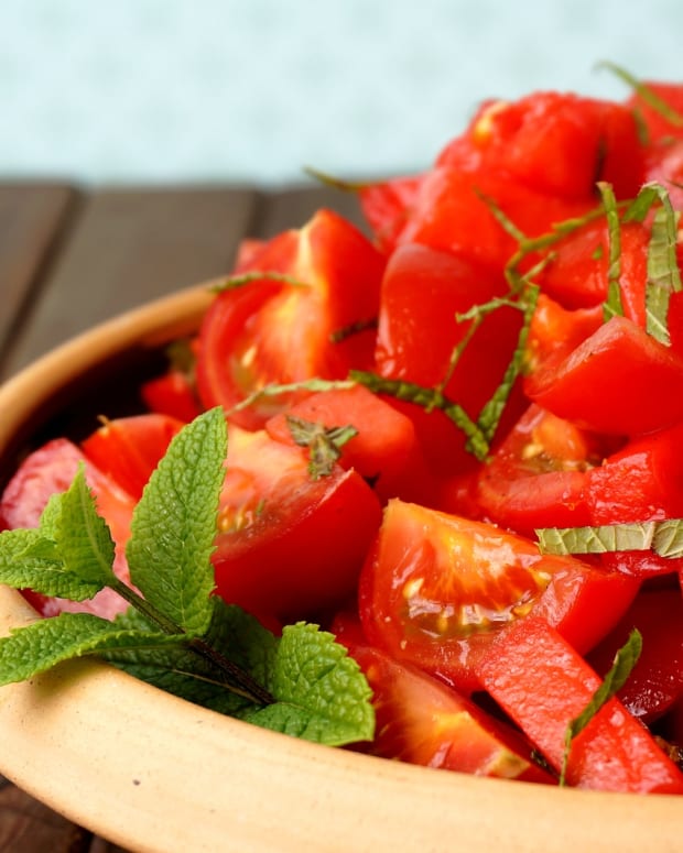 watermelon and tomato salad